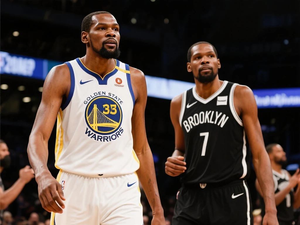 杜兰特成交易焦点！勇士、独行侠、火箭争相追逐KD！